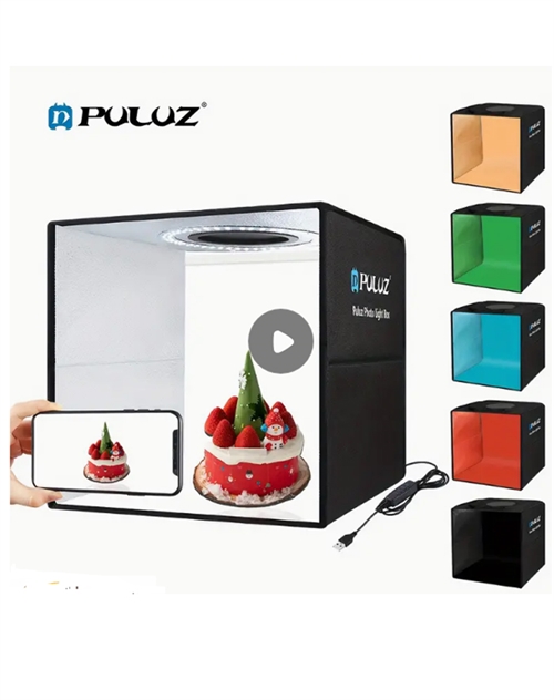 Foto Telt 30x30x30 cm med LED Lys